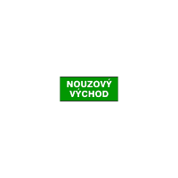 7814d - Nouzový východ (text)