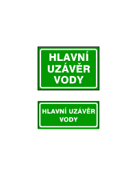 7833a - Hlavní uzávěr vody (text)