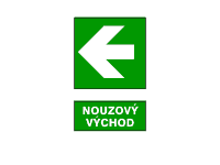 7814d - Nouzový východ 